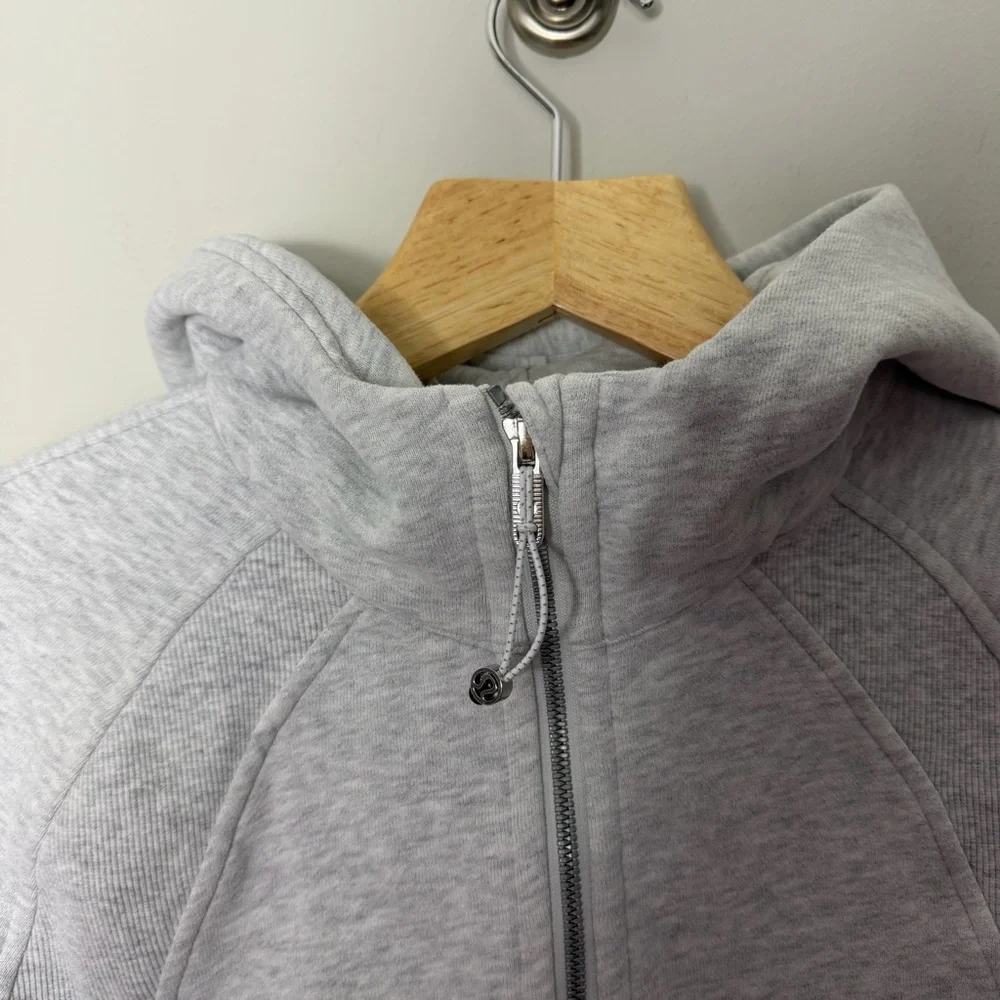 Lululemon Scuba Half Zip Oversized Hoodie Hooded Sweatshirt Gray XS/S *s